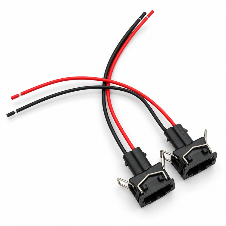 2 Pin Connector Plug For Jokon 95mm Round Light Elddis Caravan Motorhome – Z292/C318 – image 3