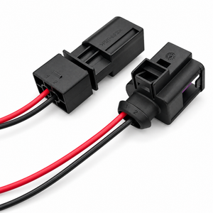 2 Pin Connector Plug For VW Passat Golf Jetta for A3 A4 A5 A6 Q7 Tt Horn Fuel Injector with 4D0 971 992 - Prewired 15cm 18AWG - OE 4D0971992 – Z299/C372 – image 3