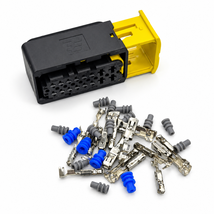 16 Pin Wire Harness For Scania ELC4 Suspension Ecu - Prewired 15cm 18AWG - OE 1-1564337-1 1-1564528-1 – Z300/C378 – image 2
