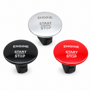 Keyless Engine Start/Stop Switch For Mercedes-Benz A, B, C, CLA, CLS, E, GL, GLA Silver, Black or Red – Z321/E349/Silver-StartStop – image 6