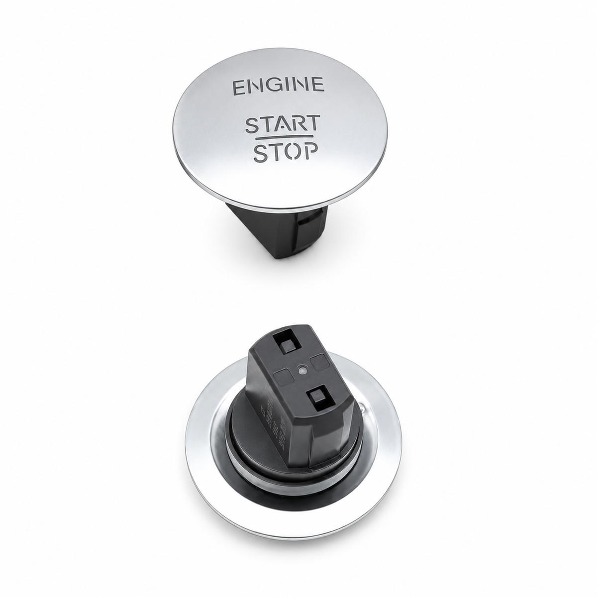 Keyless Engine Start/Stop Switch For Mercedes-Benz A, B, C, CLA, CLS, E, GL, GLA Silver, Black or Red – Z321/E349/Silver-StartStop – image 7
