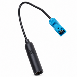 1 Pin Fakra Female To DIN Female Plug Car Radio Aerial Adapter Antenna Cable AM/FM DAB – Z326/Q13/FFD – image 3