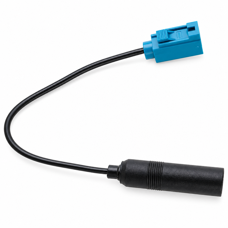 1 Pin Fakra Female To DIN Female Plug Car Radio Aerial Adapter Antenna Cable AM/FM DAB – Z326/Q13/FFD – image 6
