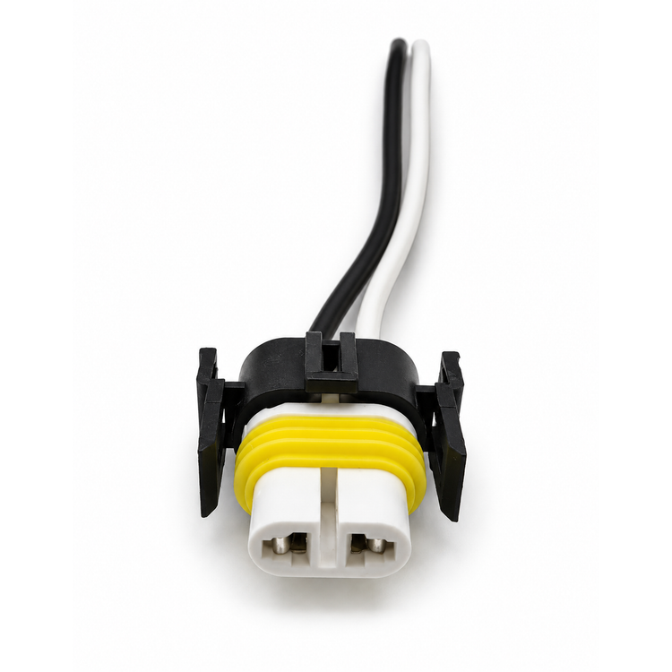 1x 2 Pin H11 Ceramic Headlight Fog Light Bulb Connector Holders 9cm Wire Plug PA9646467588 – Z33.O/cable.o01 – image 2