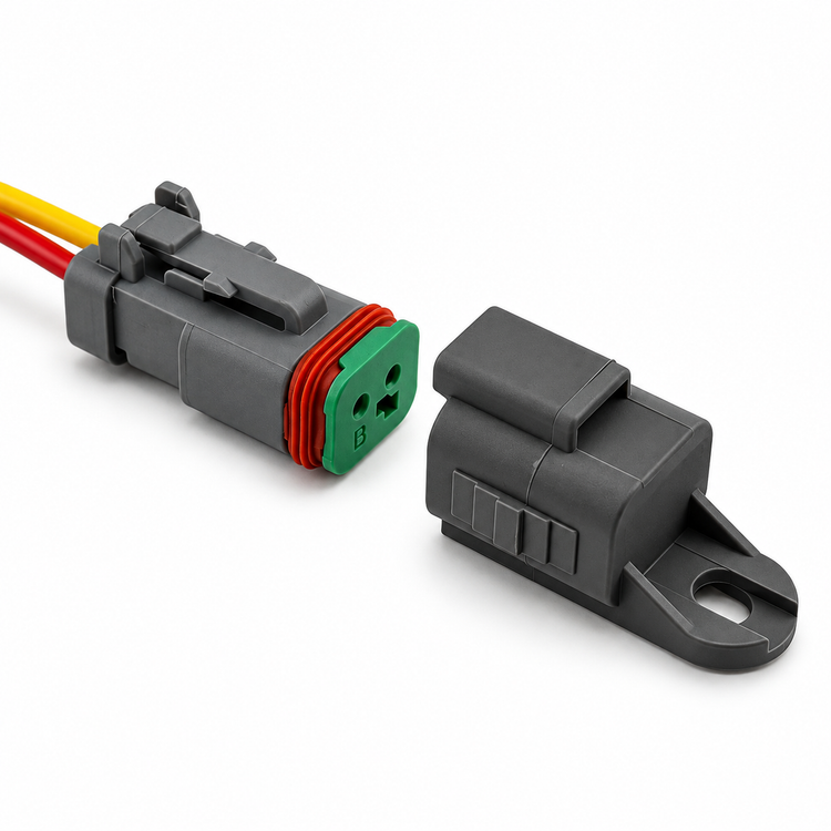 Dust Cap Dummy Plug Protective Cover for Deutsch DT Series Connectors 2 3 4 6 8 12 Way A26055 – Z335/2-pin – image 9