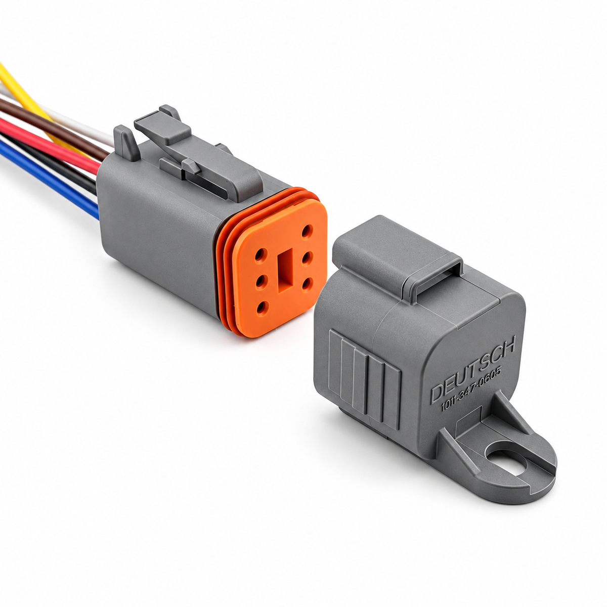 Dust Cap Dummy Plug Protective Cover for Deutsch DT Series Connectors 2 3 4 6 8 12 Way A26055 – Z335/2-pin – image 18