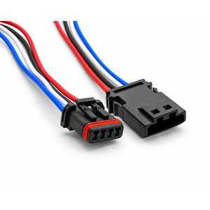 4 Pin Connector Prewired Plug MX19004S51 MX19004P51 72908-11 Fits Harley Davidson – Z342/BAG-36/M+F-Cables – image 3