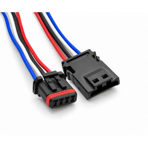 4 Pin Connector Prewired Plug MX19004S51 MX19004P51 72908-11 Fits Harley Davidson – Z342/BAG-36/M+F-Cables – image 5