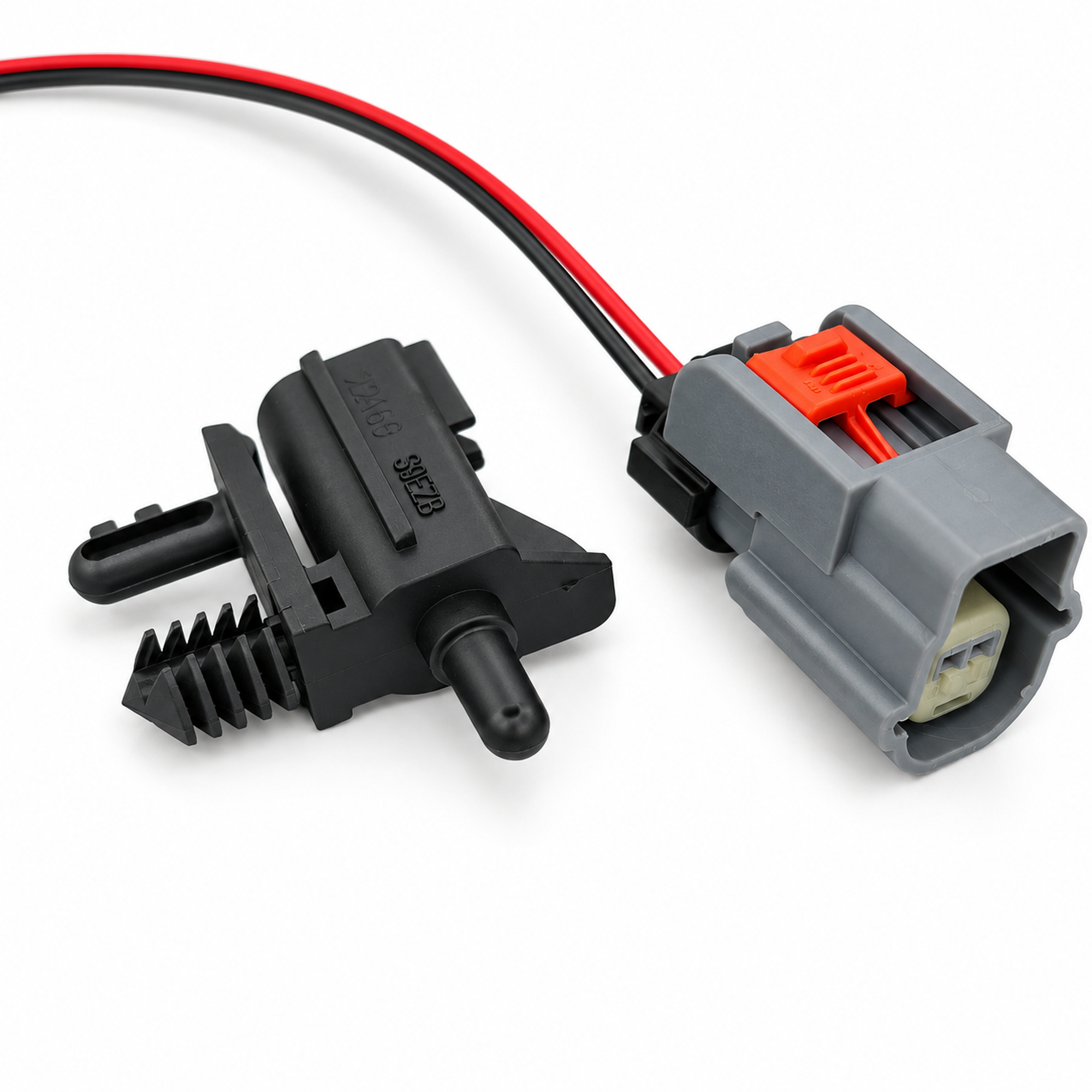 2 Pin Ambient Temp Sensor AU5T12A647AC with Wired Connector for Ford Kuga 2pcs – Z349/E145-sensor-C196 – image 3