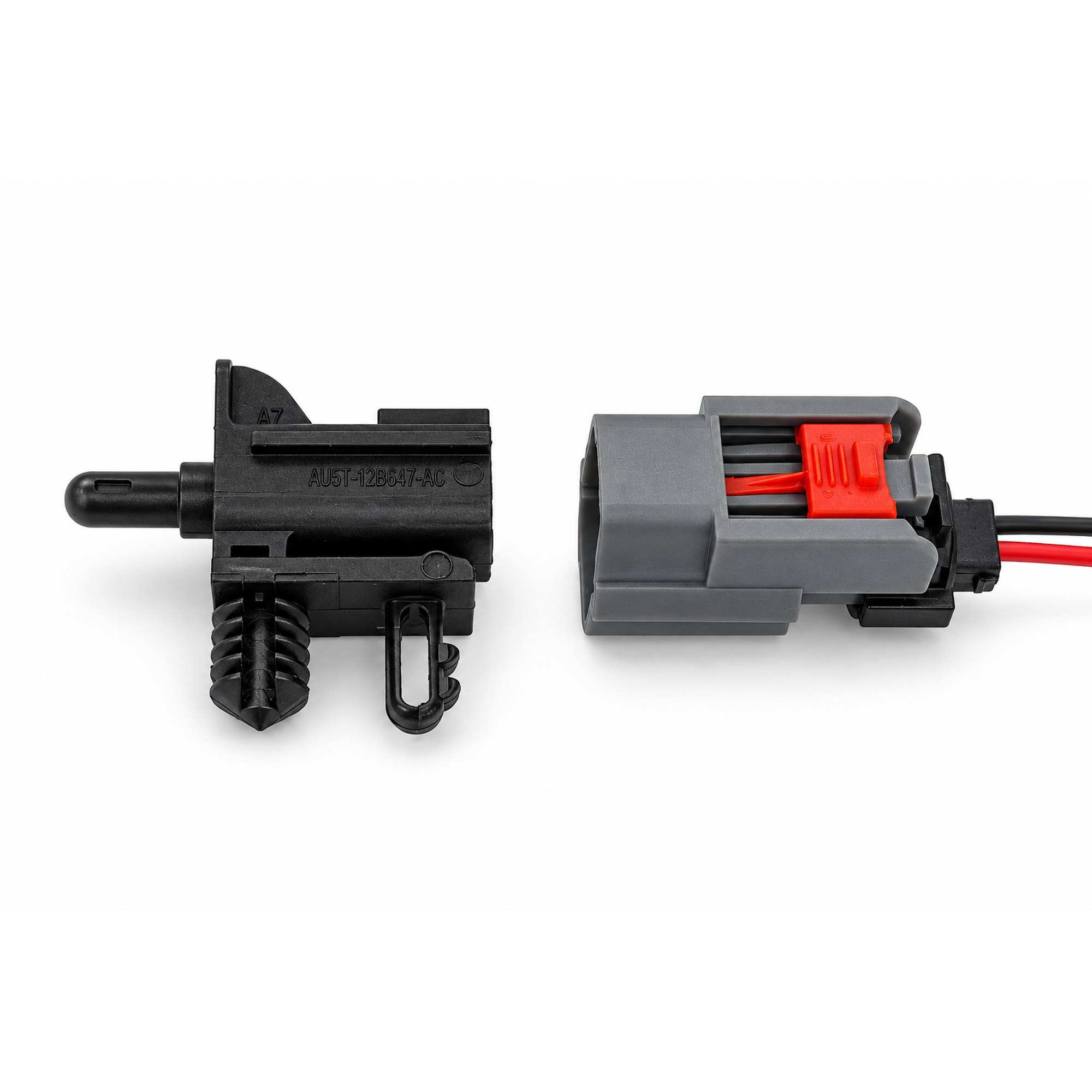 2 Pin Ambient Temp Sensor AU5T12A647AC with Wired Connector for Ford Kuga 2pcs – Z349/E145-sensor-C196 – image 4