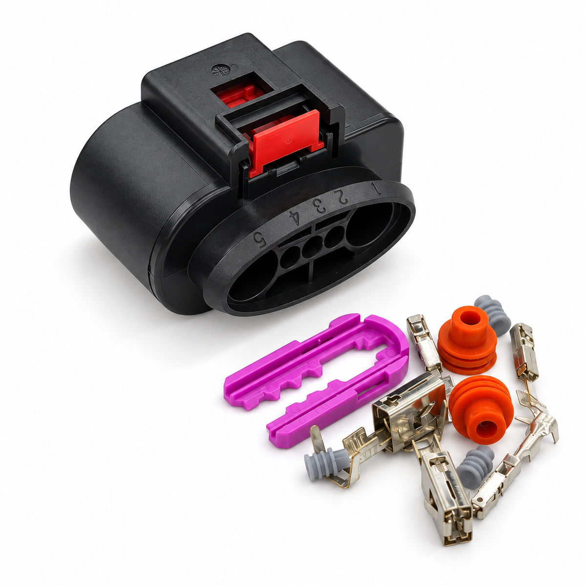 Fuel Pump Plug Connector Repair for VW Audi Seat Skoda Fuel Sender 5 pin – Z355/E344-5pin-C164 – image 5