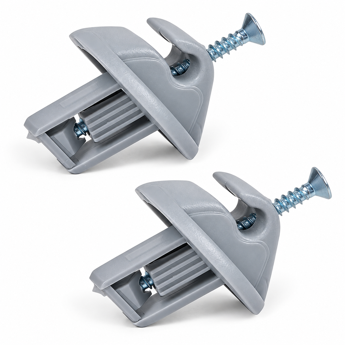 2pcs Sun Visor Bracket Holder Clips For Vauxhall Movano 1998-2010 Vivaro 2001-14 – Z363/E337/2pcs-clips – image 2