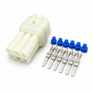 Sumitomo HM 090 MT 6 Pin Connector Plug Set With Pins Seals Fits Suzuki, Yamaha & Honda – Z42.R/6pinM+F.s17 – image 5
