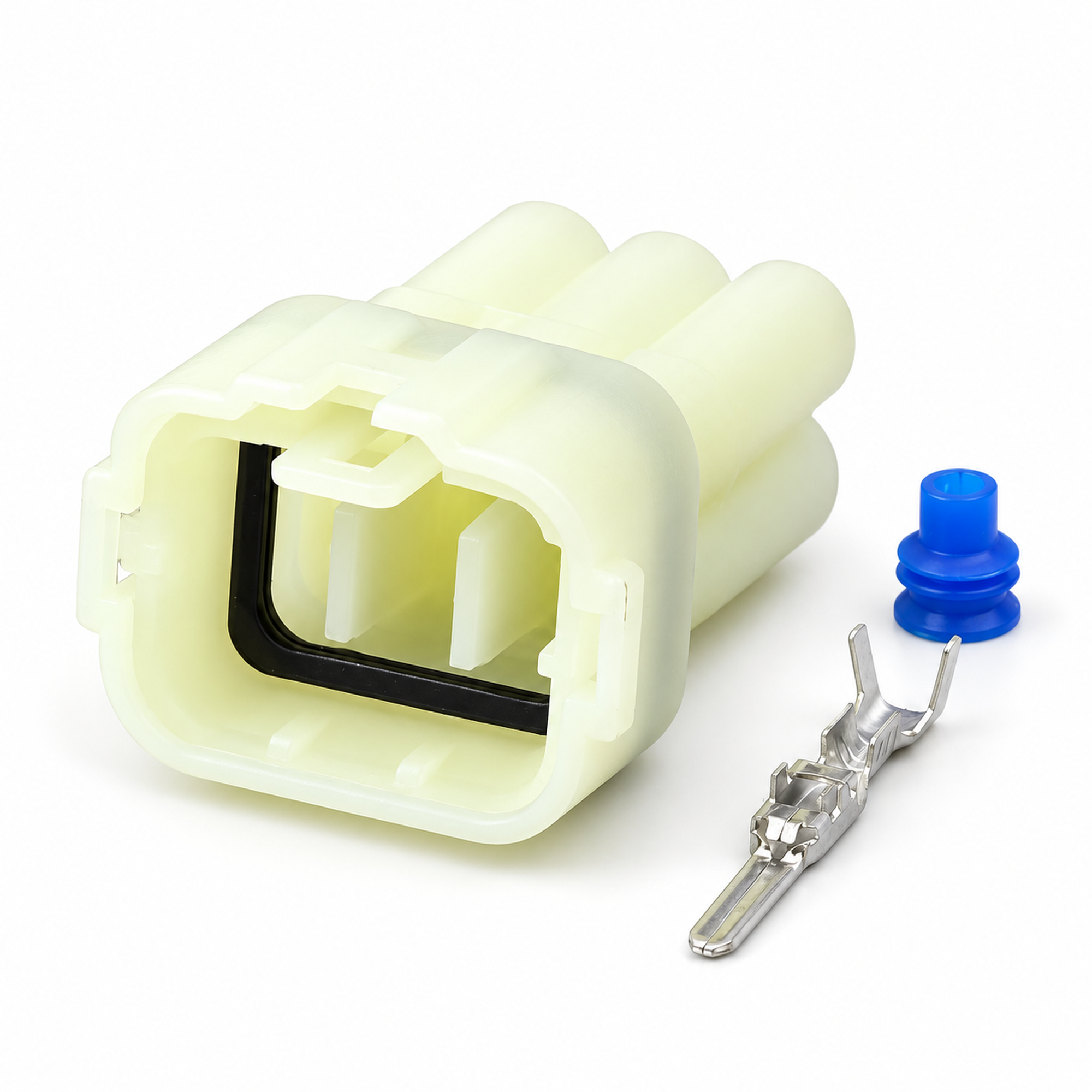 Sumitomo HM 090 MT 6 Pin Connector Plug Set With Pins Seals Fits Suzuki, Yamaha & Honda – Z42.R/6pinM+F.s17 – image 7