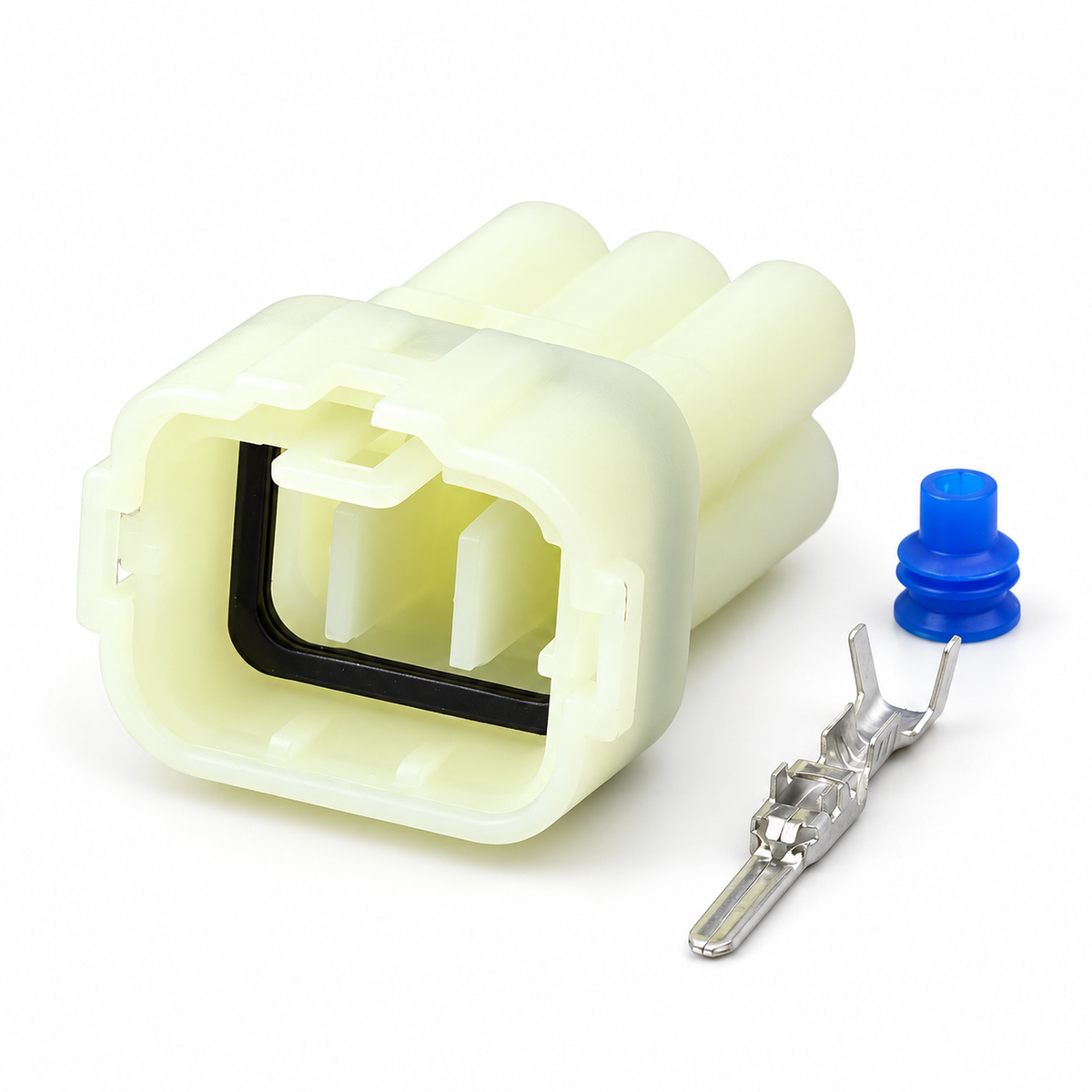Sumitomo HM 090 MT 6 Pin Connector Plug Set With Pins Seals Fits Suzuki, Yamaha & Honda – Z42.R/6pinM+F.s17 – image 7
