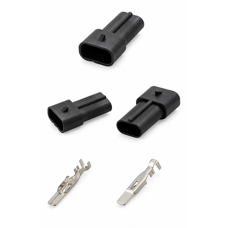 2 PIN For Aptiv For Delphi Male Female Automotive Plug Connector Metri-pack 630 Series 12034269 – Z46.Y/2pinM+F.p07 – image 5