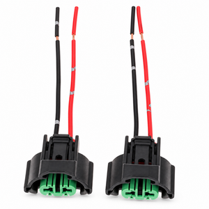 2 Pin 2pcs For Honda Insight Headlight Bulb H11 Connector Wiring Adapter – Z49.O/2pcs.plugs – image 7
