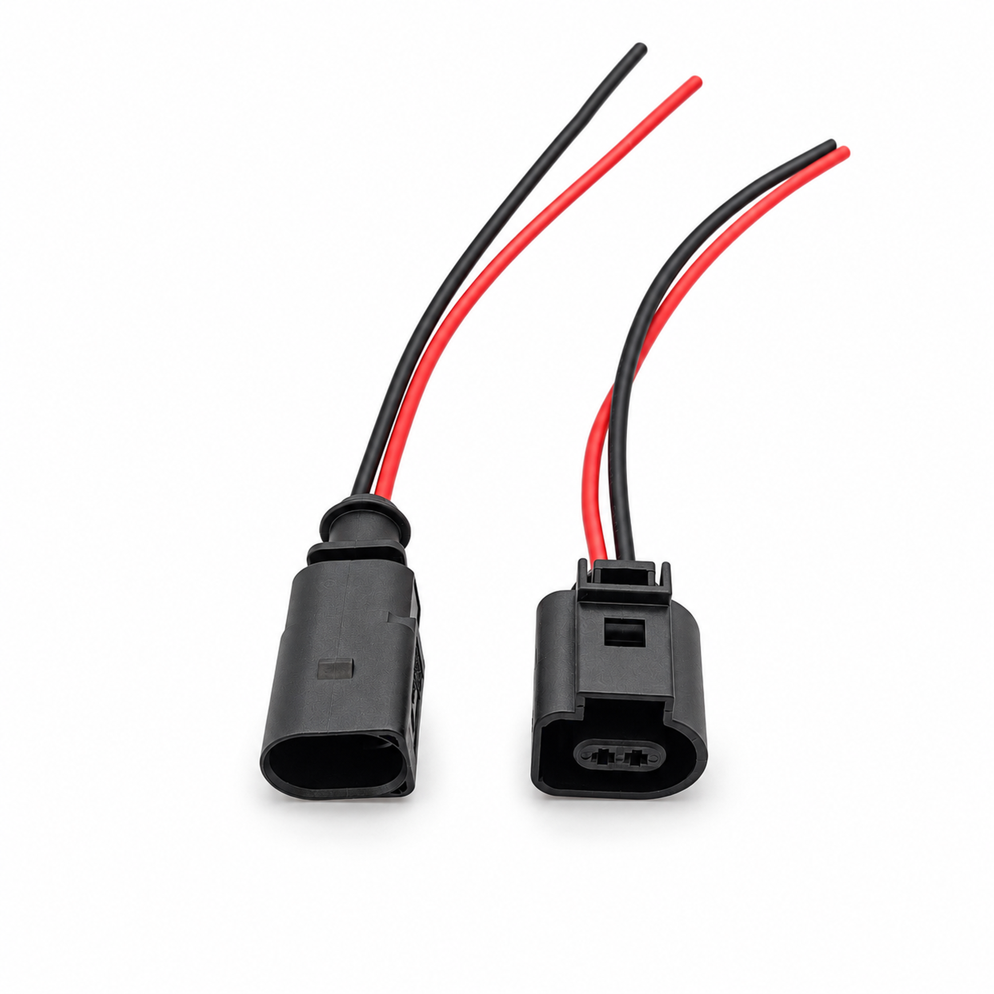 FOR VW AUDI VAG 2 Pin Male & Female Prewired Connector Sensor Plug Kit 1J0973802 1J0973702 – Z50/or/z63+c3 – image 3