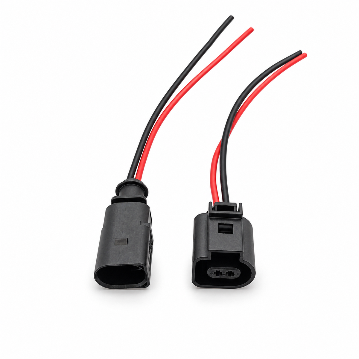 FOR VW AUDI VAG 2 Pin Male & Female Prewired Connector Sensor Plug Kit 1J0973802 1J0973702 – Z50/or/z63+c3 – image 3