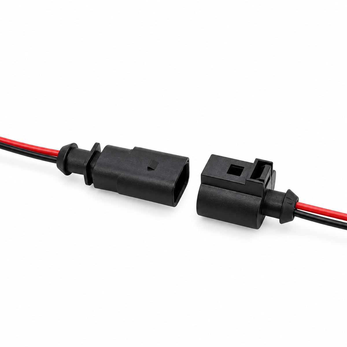 1J0973702 & 1J0973802 2 Pin Connectors Socket For Brake Pad Wear Sensors VW Audi – Z50/or/z63+c3 – image 4