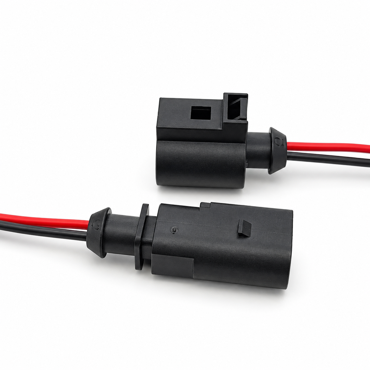 FOR VW AUDI VAG 2 Pin Male & Female Prewired Connector Sensor Plug Kit 1J0973802 1J0973702 – Z50/or/z63+c3 – image 8