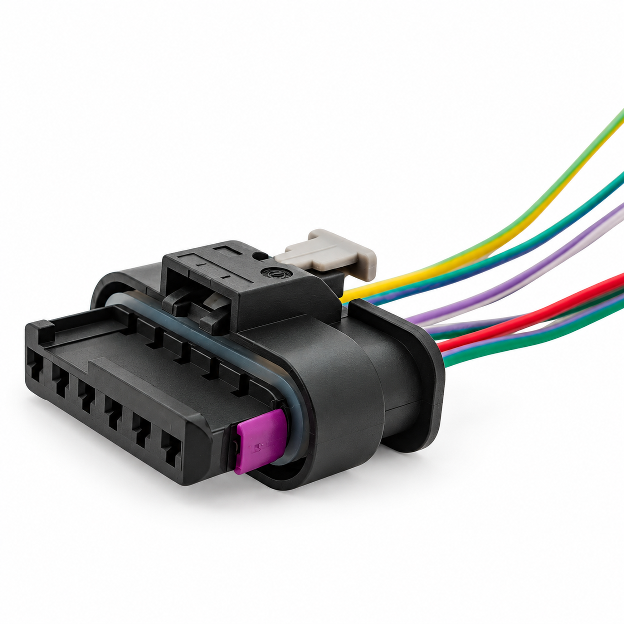 For Audi VW Seat Skoda Mercedes 6 Pin Connector Plug Tyco 4F0973706 8K0971921K – Z54.B/cable – image 9