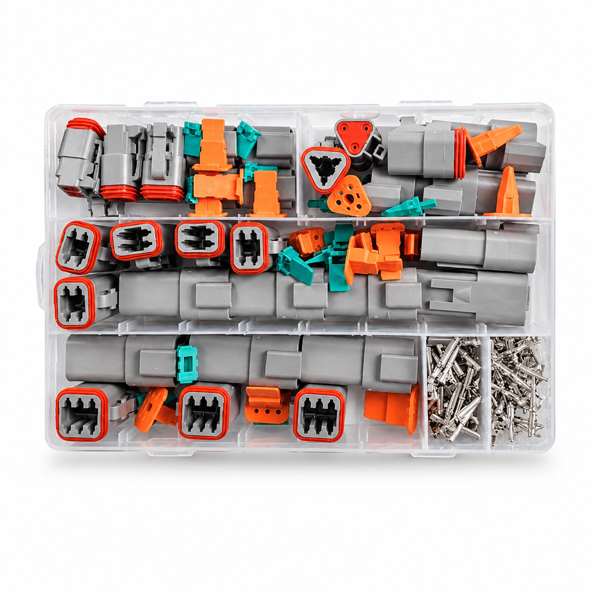 250pcs Deutsch DT Series Waterproof Wire Connector Kit with Pins – Z58.B/250pcsSet – image 3