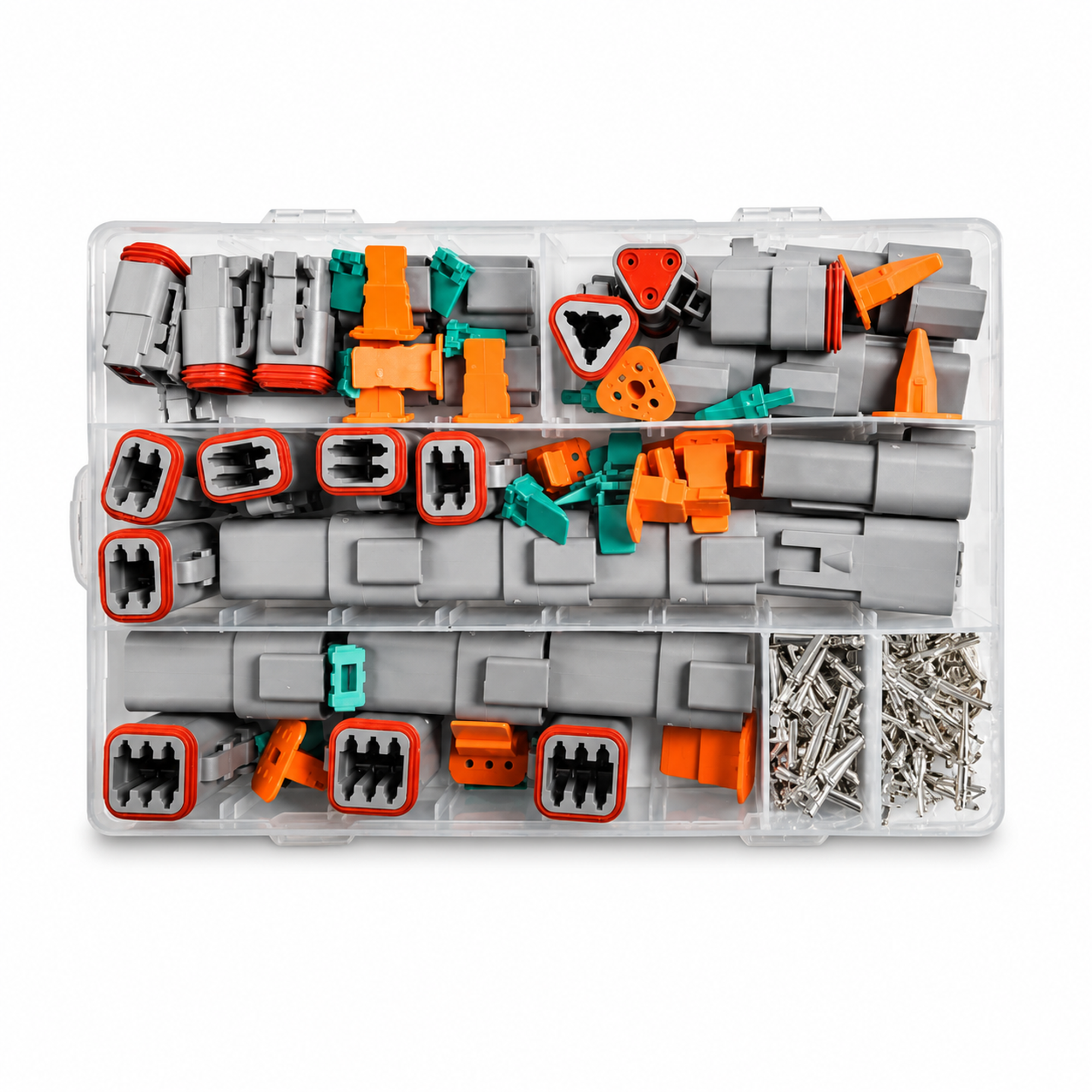 250pcs Deutsch DT Series Waterproof Wire Connector Kit with Pins – Z58.B/250pcsSet – image 10