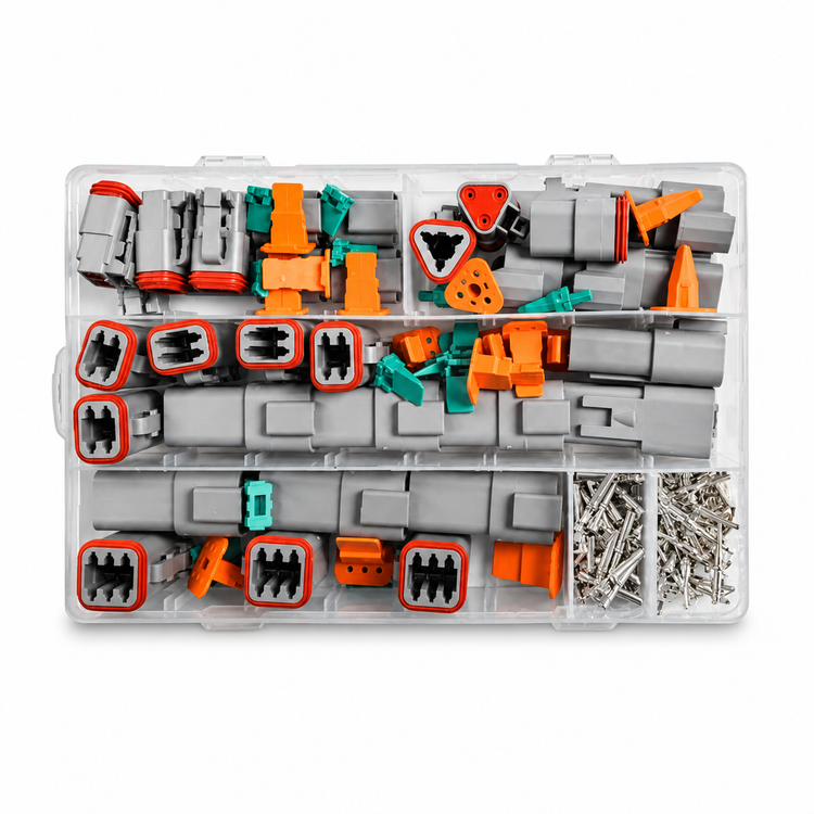 250pcs Deutsch DT Series Waterproof Wire Connector Kit with Pins – Z58.B/250pcsSet – image 10