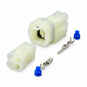 4 Pin Connector Set for Sumitomo HM 090 MT Plug Set Fits Suzuki, Yamaha & Honda – Z60.R/Male+Female/4pin – image 4