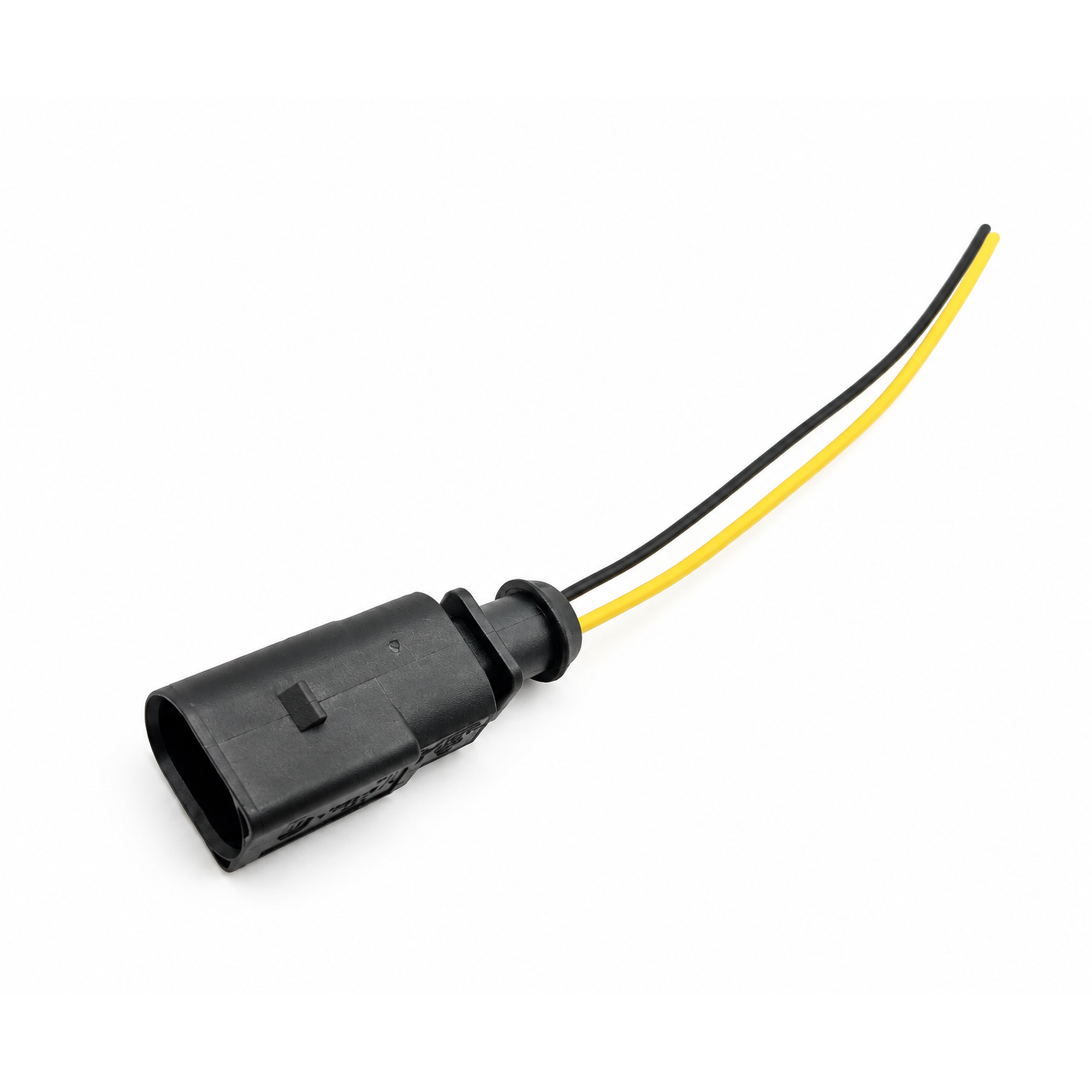 2 Pin Male Connector Kit Wired Plug Socket 1J0973802 For Audi VW Skoda Seat – Z63.Y/Cable – image 7