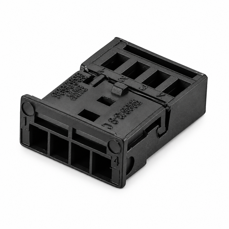 4 Pin 4-Pole / Pin Connector Plug and Terminal Pins for BMW Wiring Cable 61138380696 – Z66.O/4pin – image 3