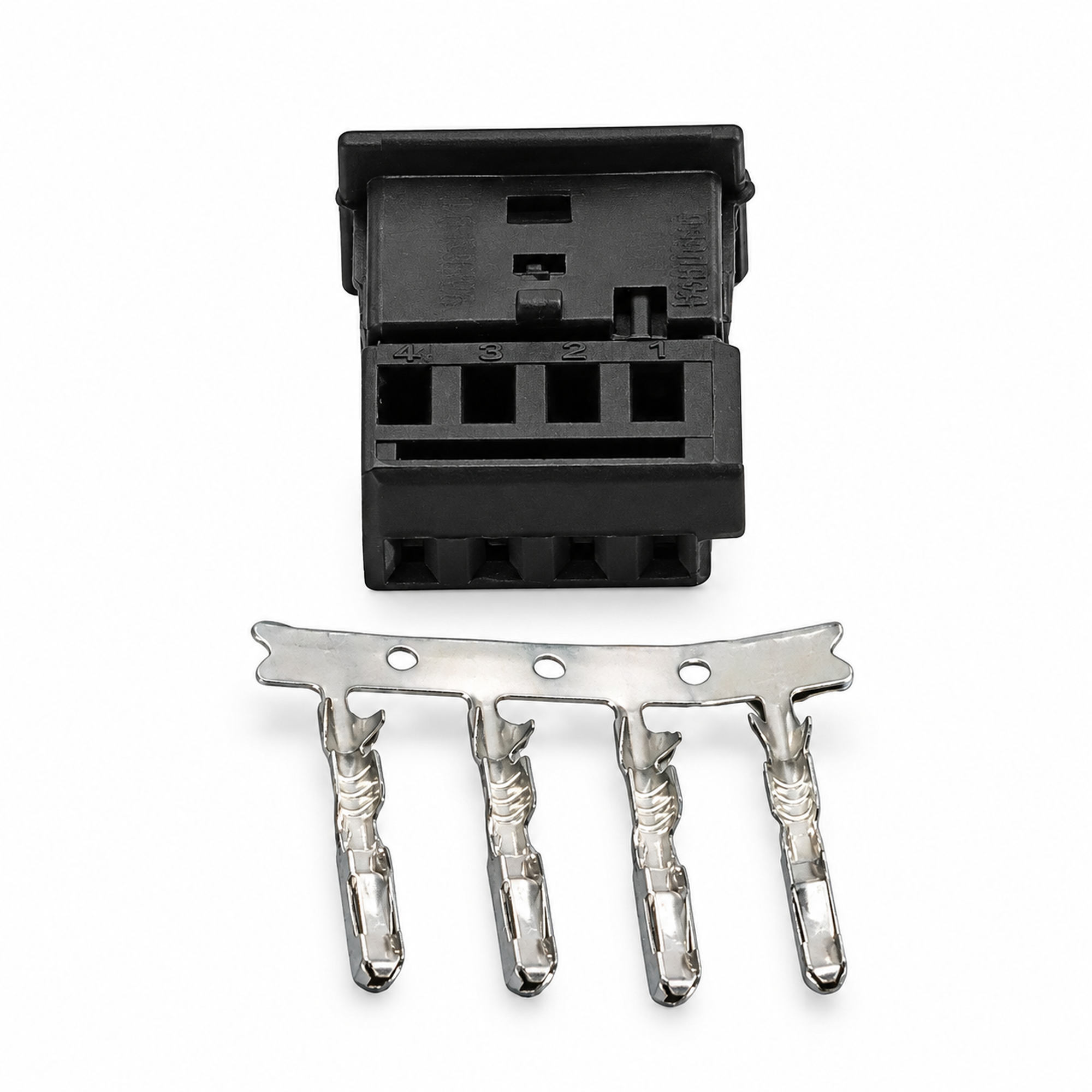 4 Pin 4-Pole / Pin Connector Plug and Terminal Pins for BMW Wiring Cable 61138380696 – Z66.O/4pin – image 4
