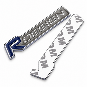 Blue Grill Badge Front Emblem For Volvo R DESIGN XC60 V70 S60 V40 V60 C30 V50 – Z73.B/VRDBlue – image 3