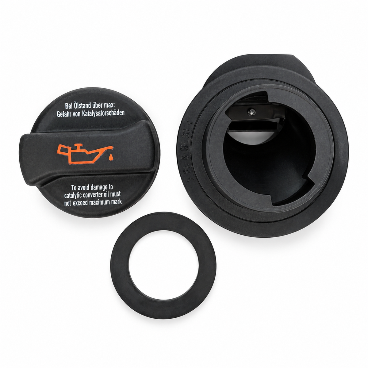 Engine Oil Filler Pipe & Cap - 1.4 1.6 Petrol [1999-09] VW Seat Skoda 036115302R – Z74/M279 – image 2