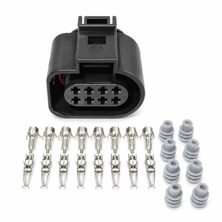 8 Pin Sealed Female JPT Connector Kit for VW AUDI VAG - 1J0 973 714 - 1J0973714 – Z77.O/8pin – image 2