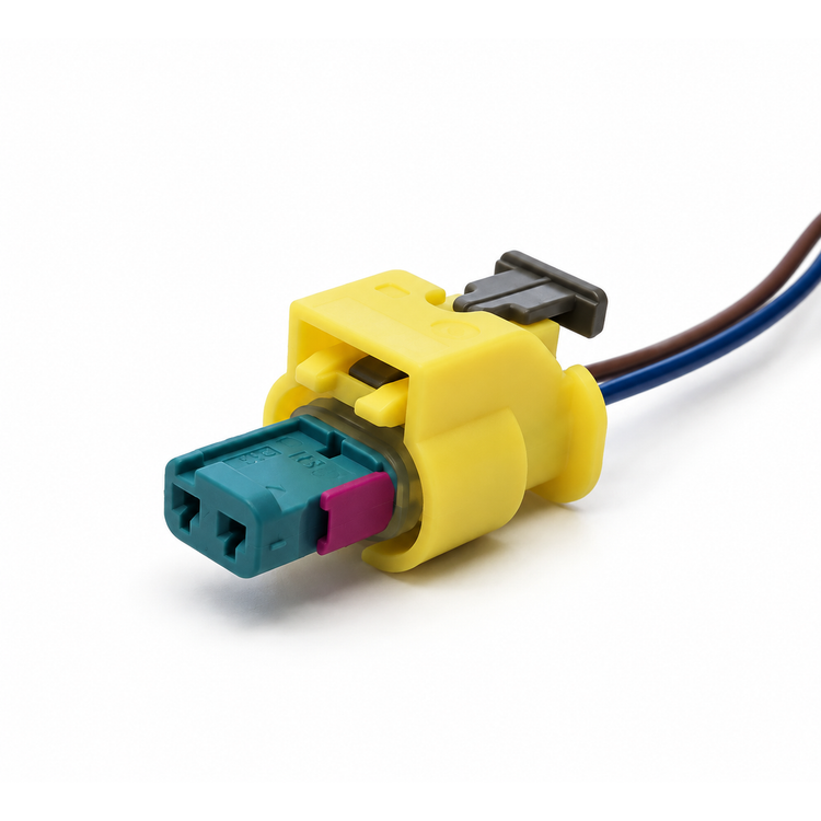 2 Pin 4H0973323 fits Audi Crash Impact Sensor Connector Plug Prewired (2013-2021) – Z82.Y/cable – image 2
