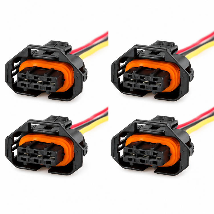 4pcs 3 Pin Connector For Bosch Diesel Injector plug Pre-wired Repair 1928403966 – !*Z85.B/4pcs.plug – image 4