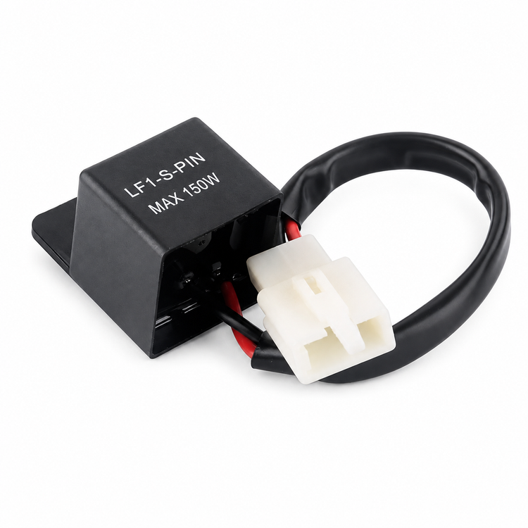 12V Motorcycle Flasher Relay 2 Pin LED Indicator for Motorbike LED Turn Signal Rate Control Blinkrelais