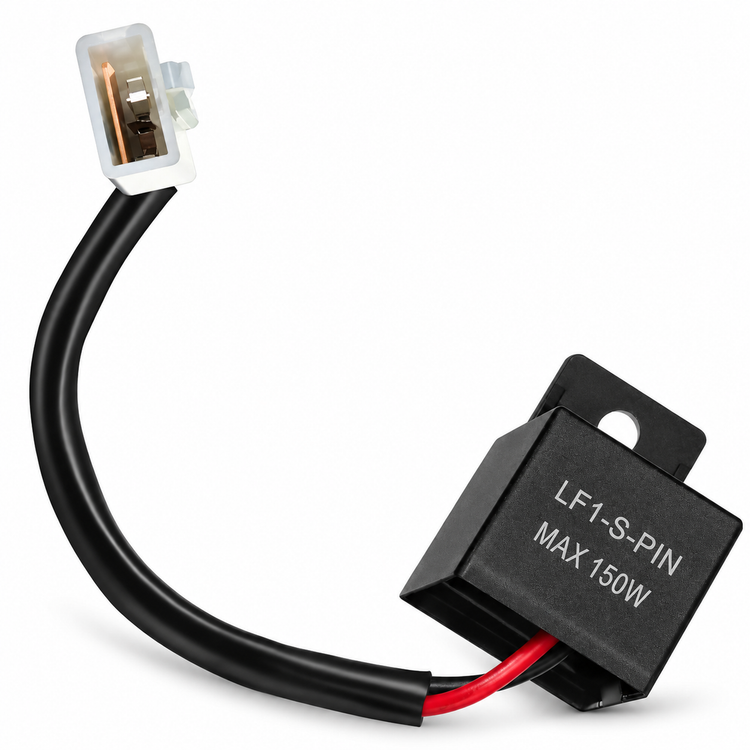 12V Motorcycle Flasher Relay 2 Pin LED Indicator for Motorbike LED Turn Signal Rate Control Blinkrelais – Z93.R/F020/Flasher – image 3