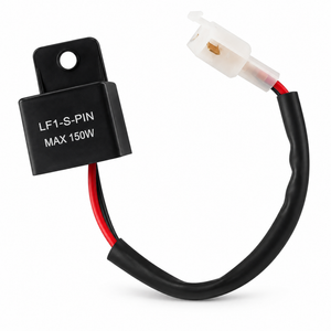 12V Motorcycle Flasher Relay 2 Pin LED Indicator for Motorbike LED Turn Signal Rate Control Blinkrelais – Z93.R/F020/Flasher – image 4