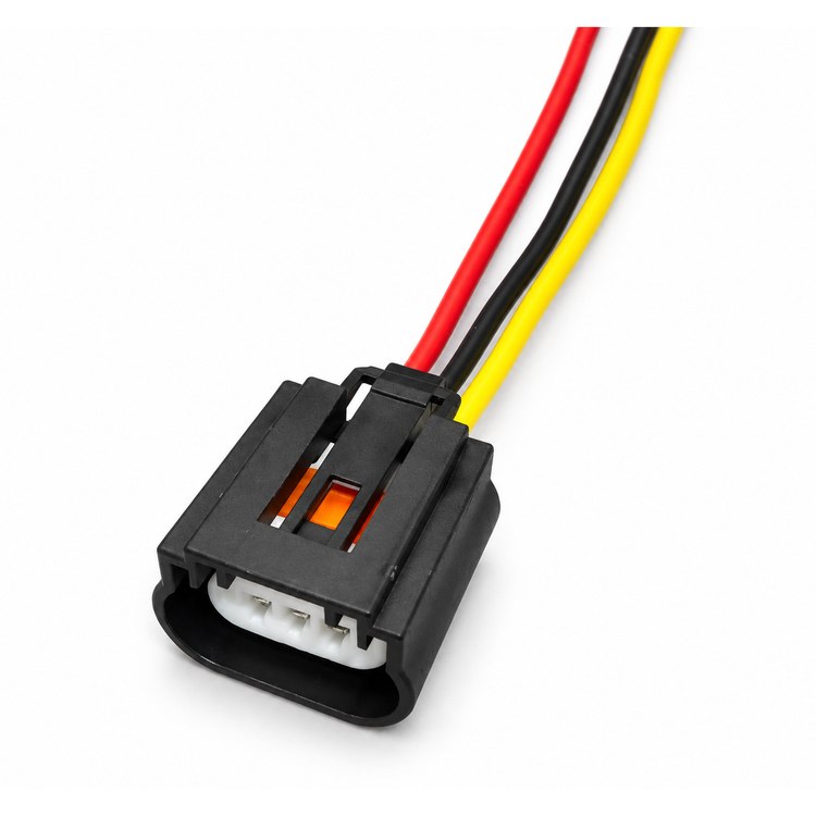 H13 9008 3 Pin Bulb Prewired Plug Holder Adapter Connector Converter – Z96.Y/Cable – image 3