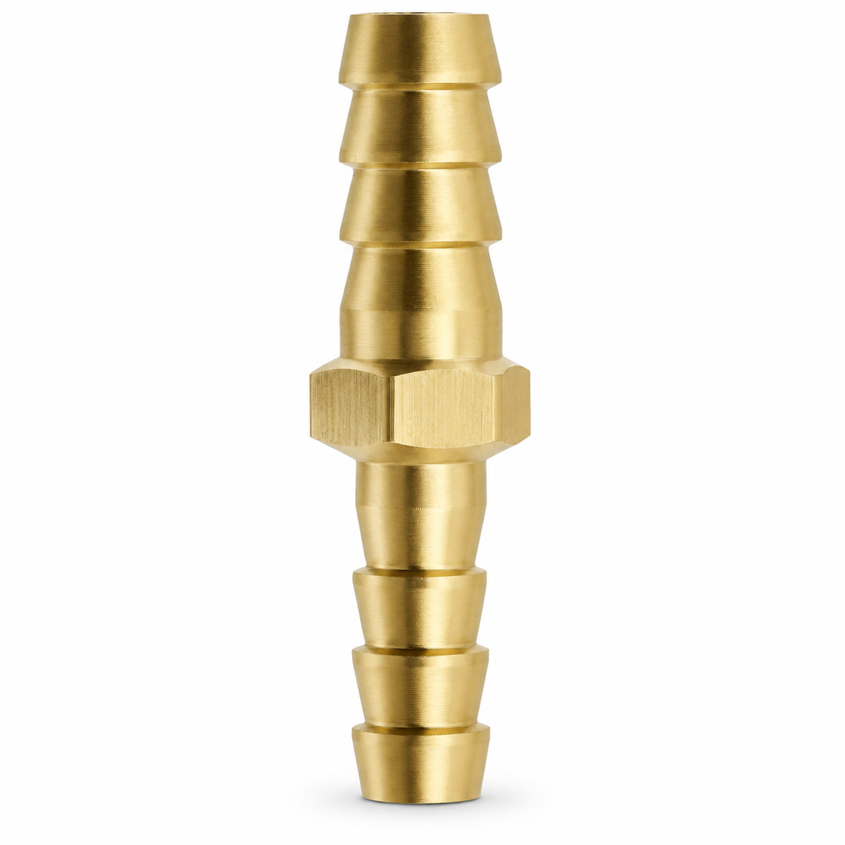 2pcs Brass Hose Reducer Barb Fitting Straight 4mm to 16mm ID – Z99.B/4-6mm – image 3