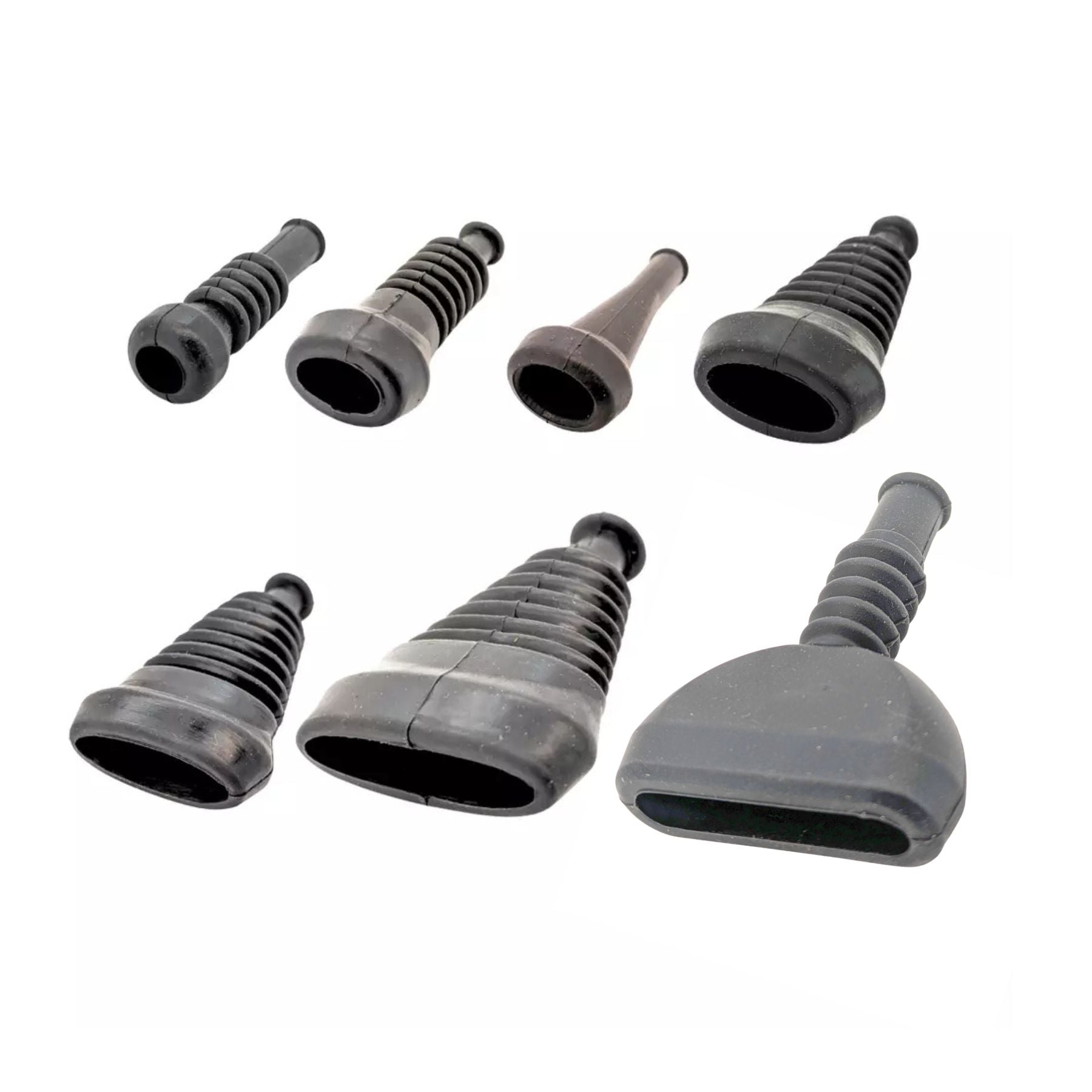 10pcs AMP Superseal Waterproof Connector Rubber Boots Sleeve 1 2 3 4 5 6 Pins Way
