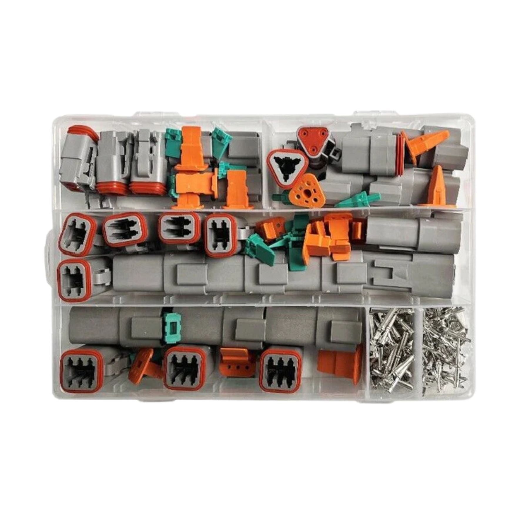 Kit Connettore Serie DT Maschio Porta Femmina 12 Vie CE13 Nero - Foto 2