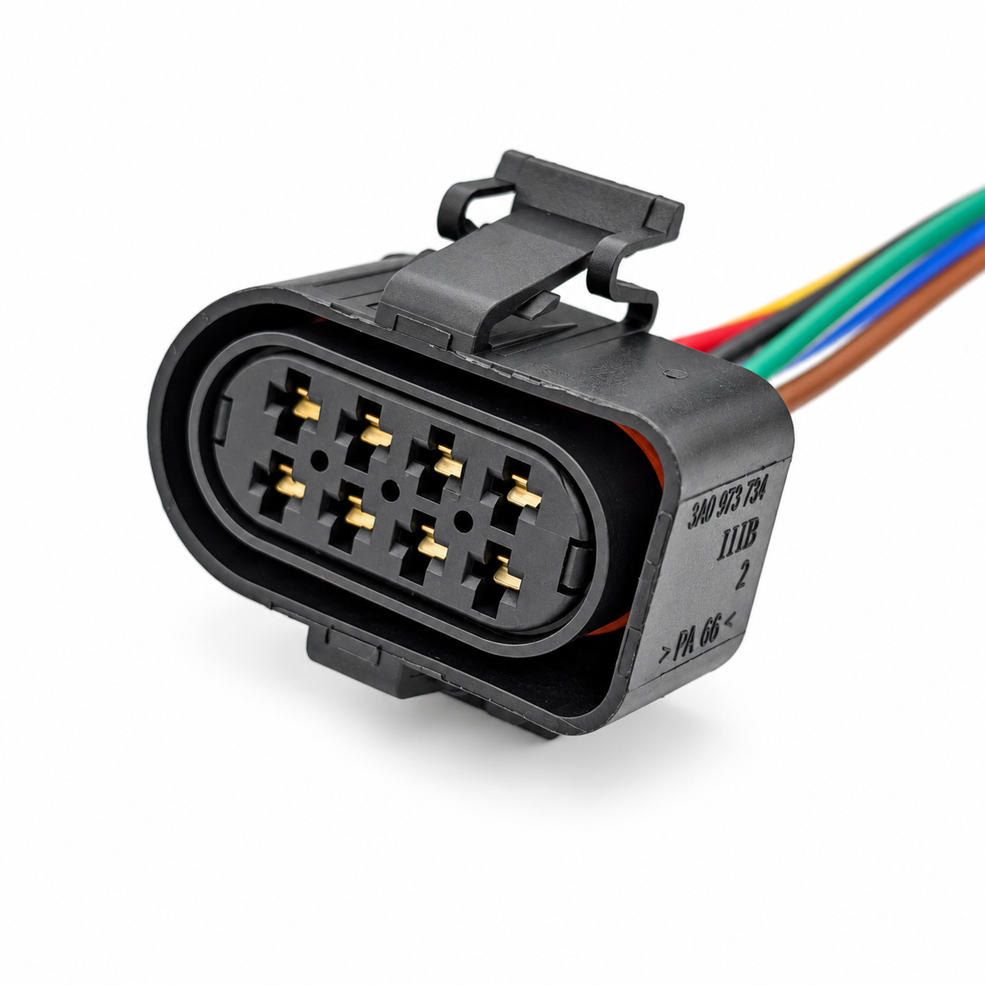 8 Pin Connector Plug Prewired 3A0973734 for Audi VW Skoda Seat – f105/8PIN/WIRED – image 2