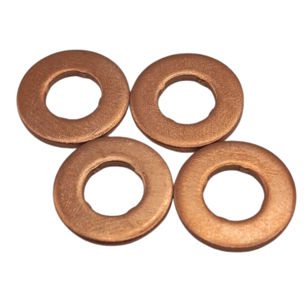 4pcs Diesel Injector Copper Washers For Vauxhall Astra Corsa Combo Tigra 1.3 Cdti