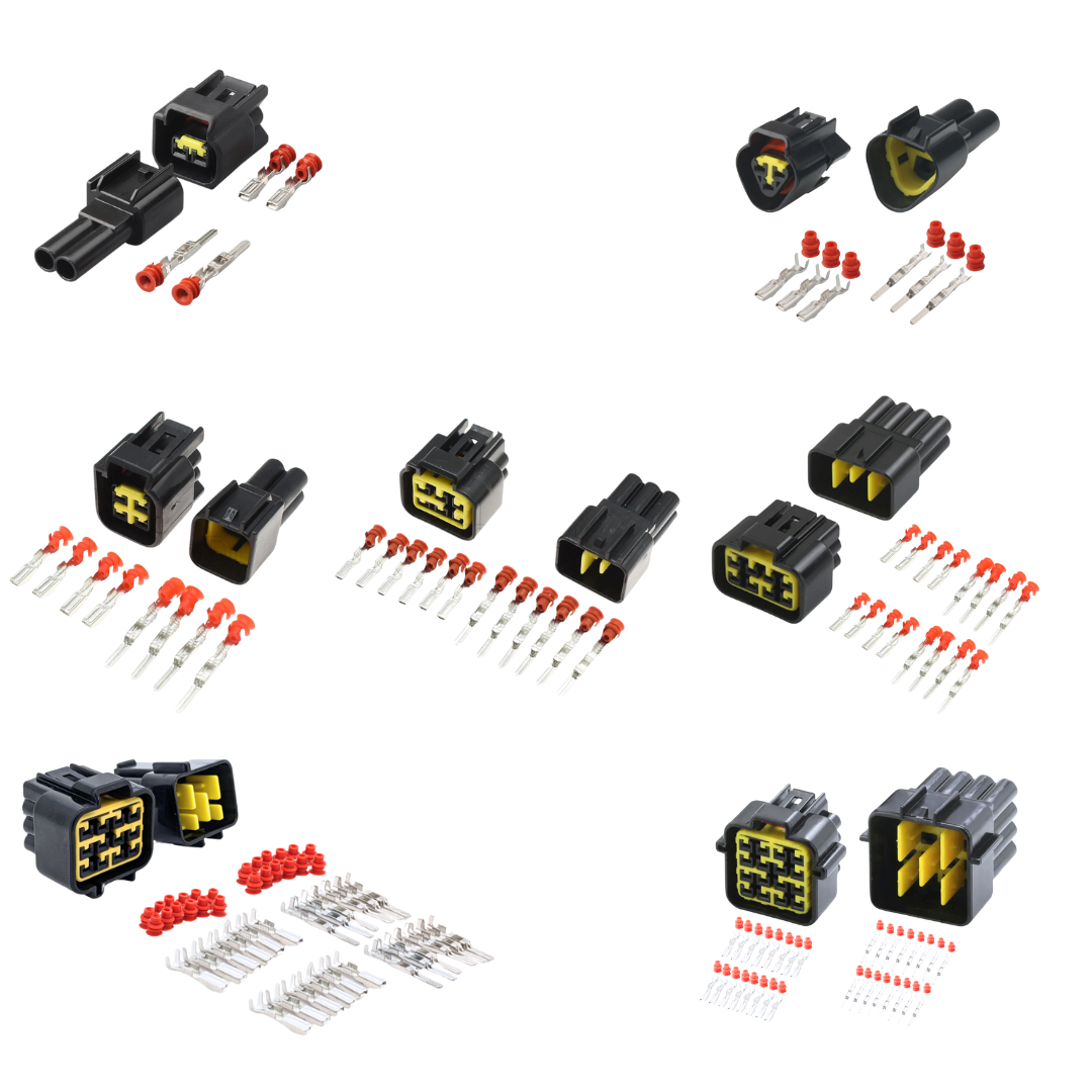 FURUKAWA 2/3/4/6/8/12/16 Pin Female Male Waterproof Auto Wire Harness Connector