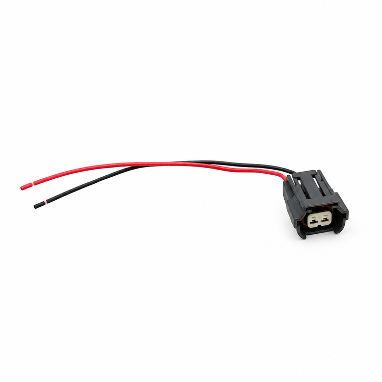 2 Pin Fuel Injector Plug Connector For VW Audi A4 A6 Seat Skoda 06A973722 – i10/Connector – image 4