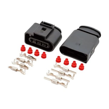 4 Pin 3.5mm Automotive Connector Set for VW Audi Skoda 4B0973724 / 1J0973724